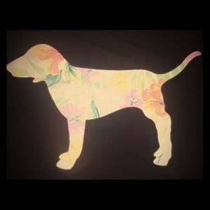 vs pink hawaiian floral crop top